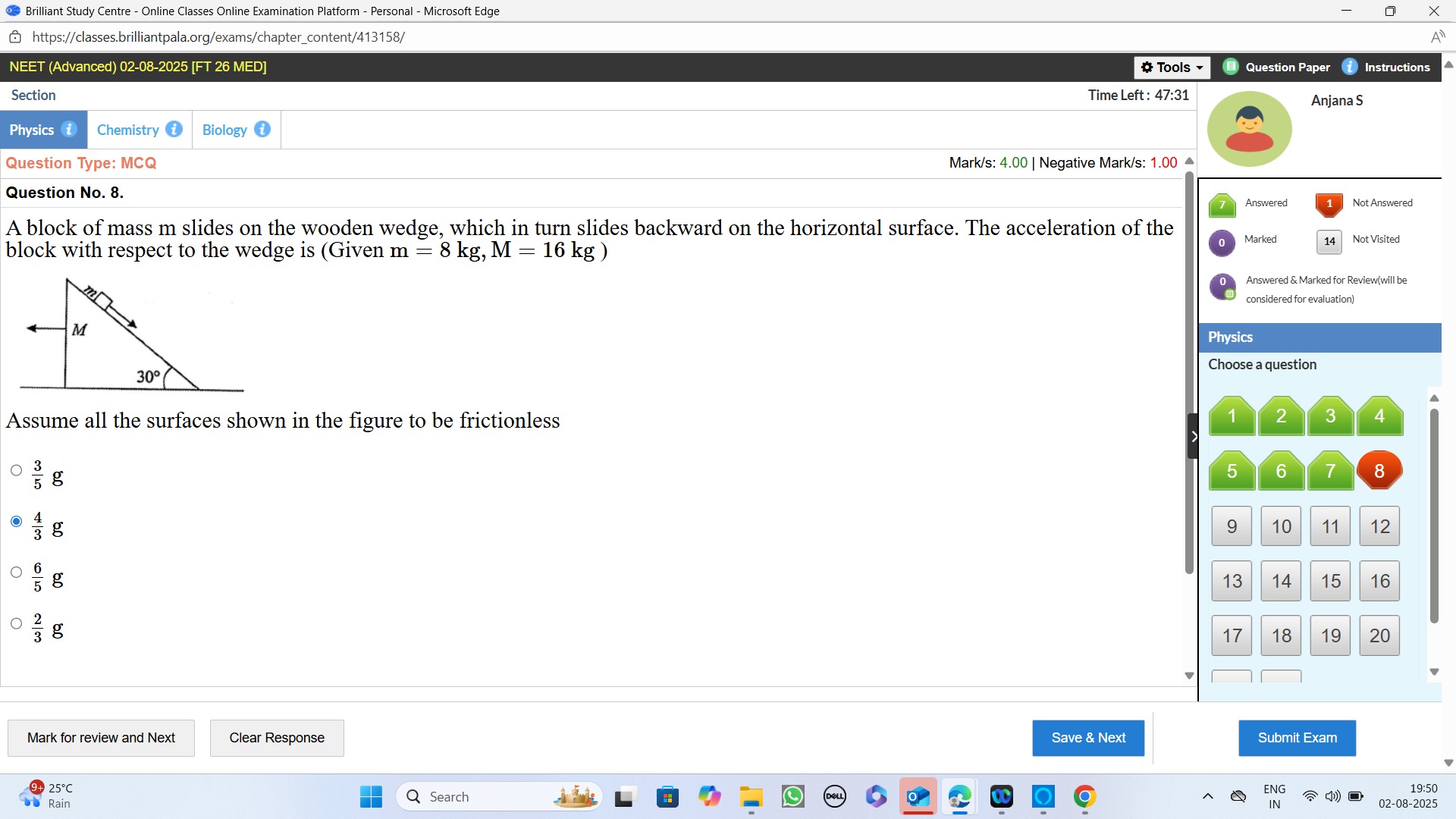 Visual representation for Physics