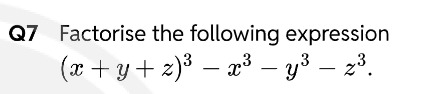 Visual representation for Mathematics