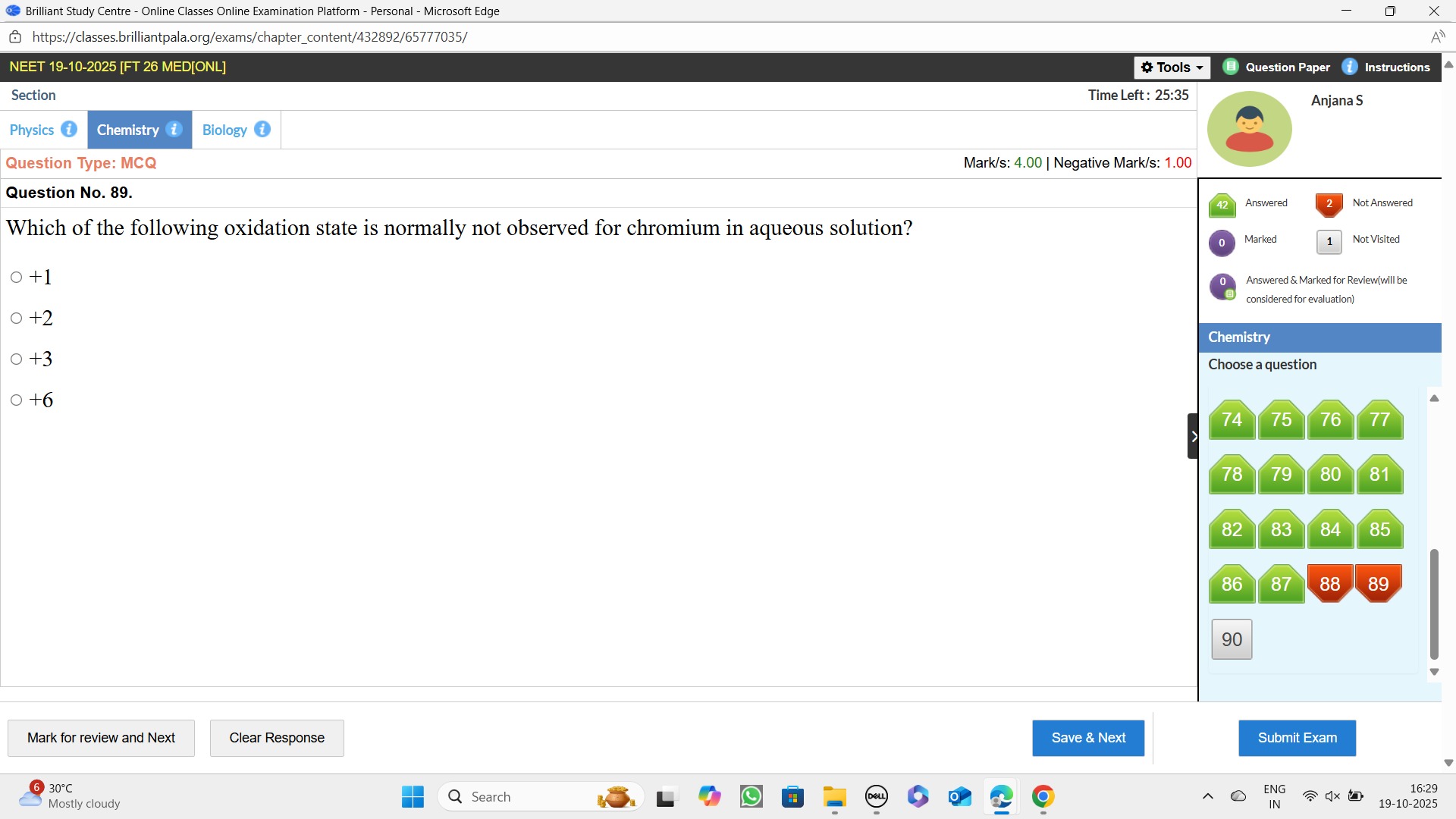 Visual representation for Chemistry