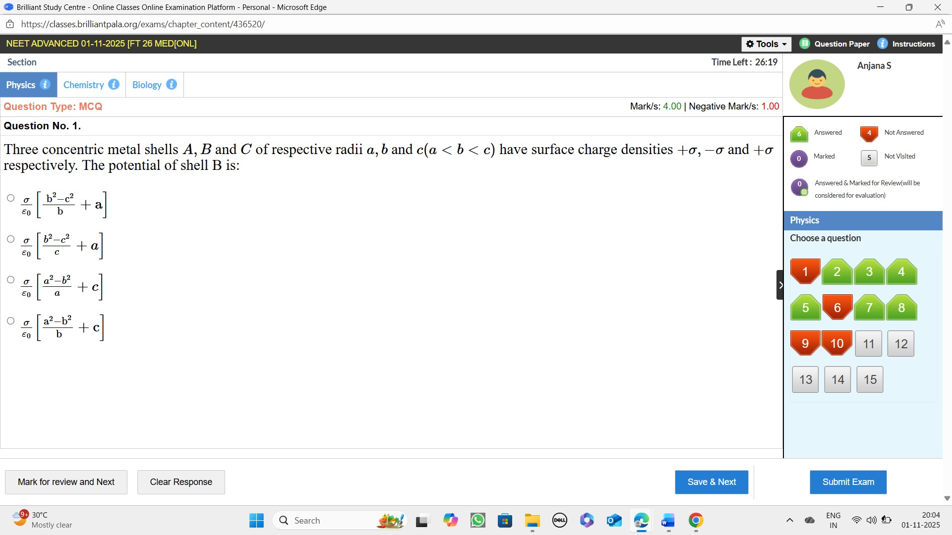 Visual representation for Physics