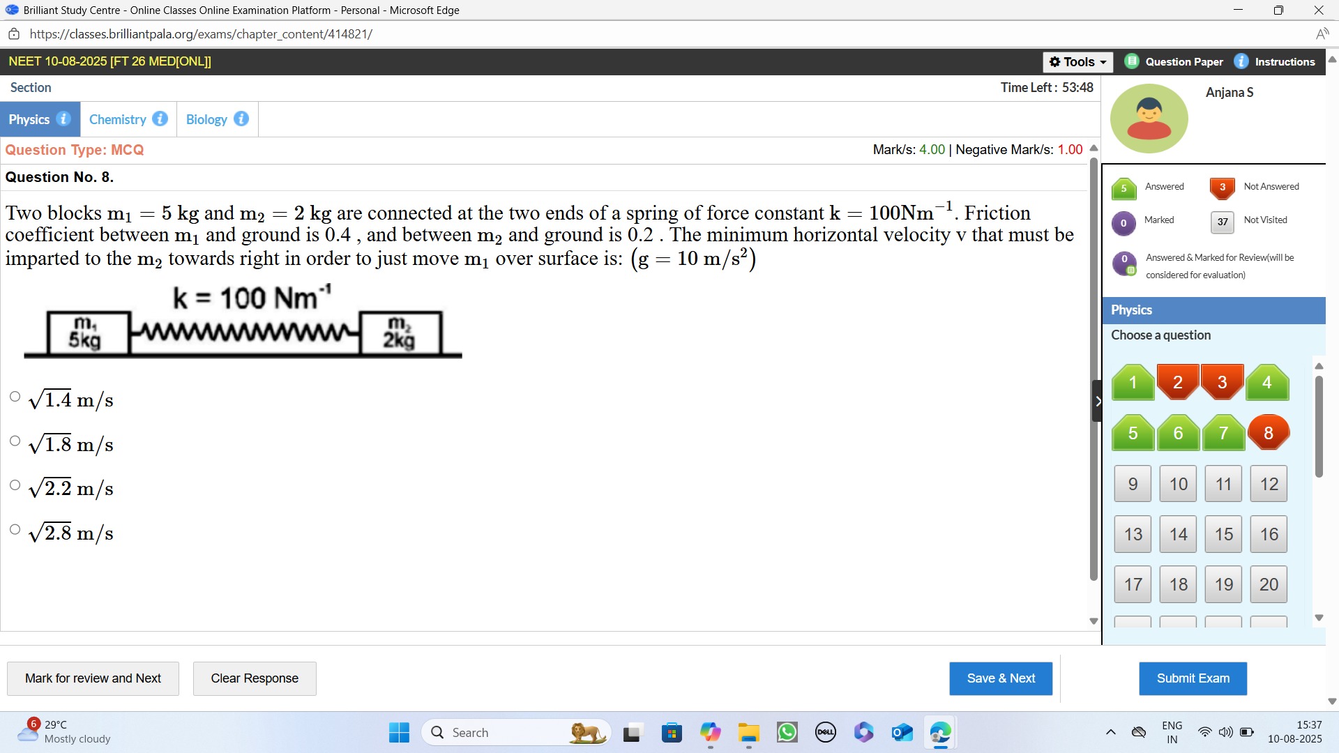 Visual representation for Physics