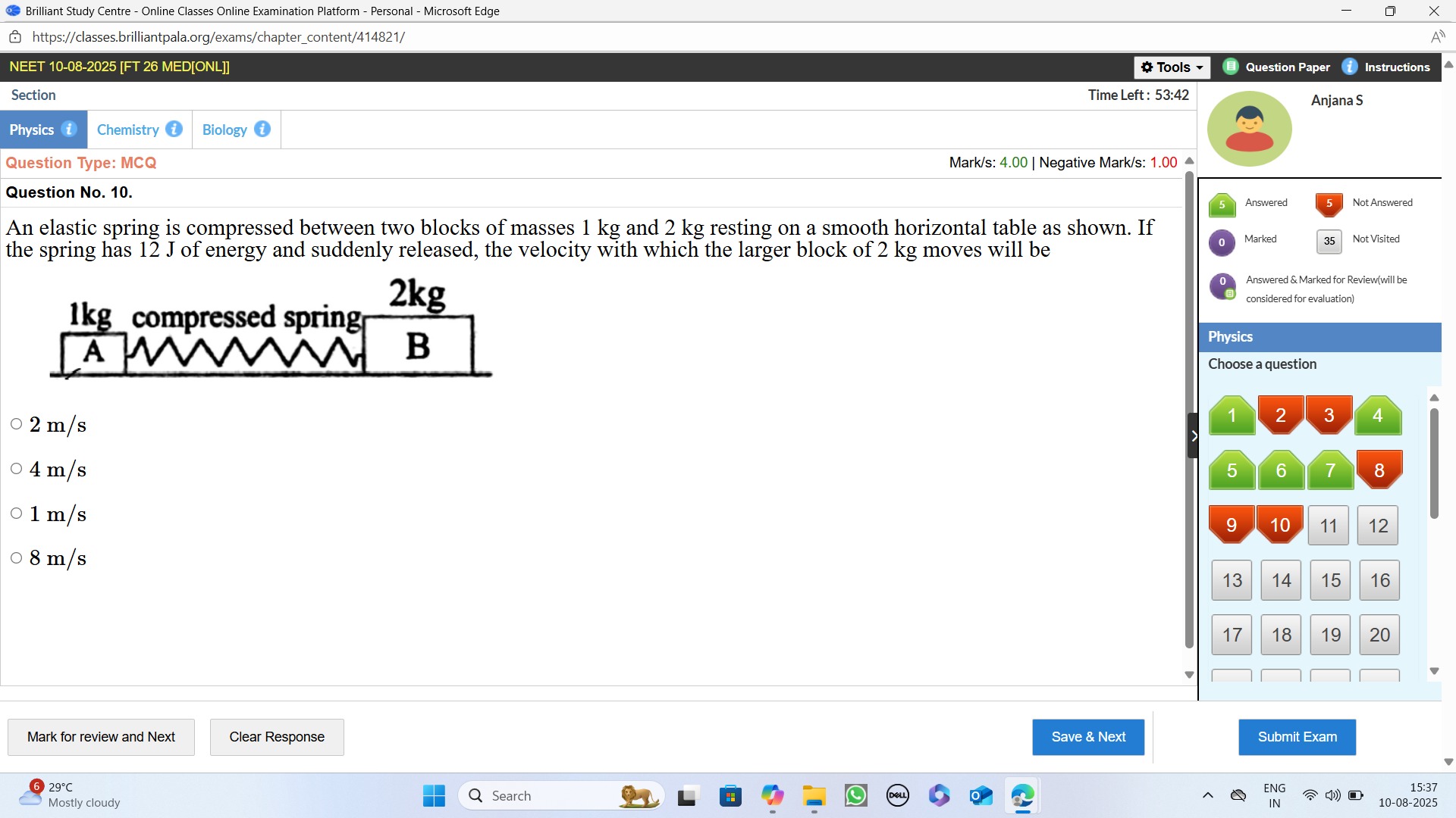 Visual representation for Physics