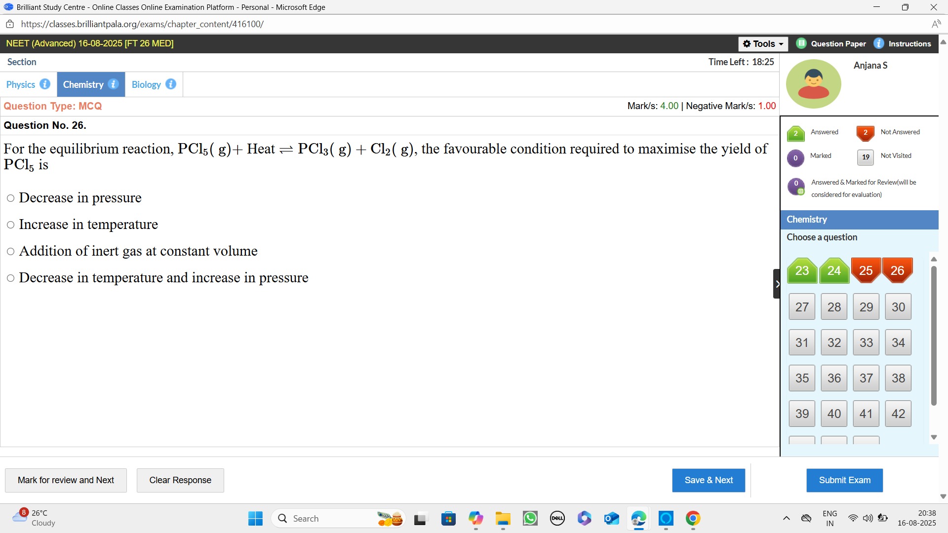 Visual representation for Chemistry