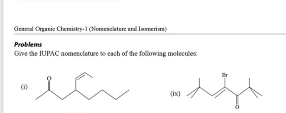 Visual representation for Chemistry
