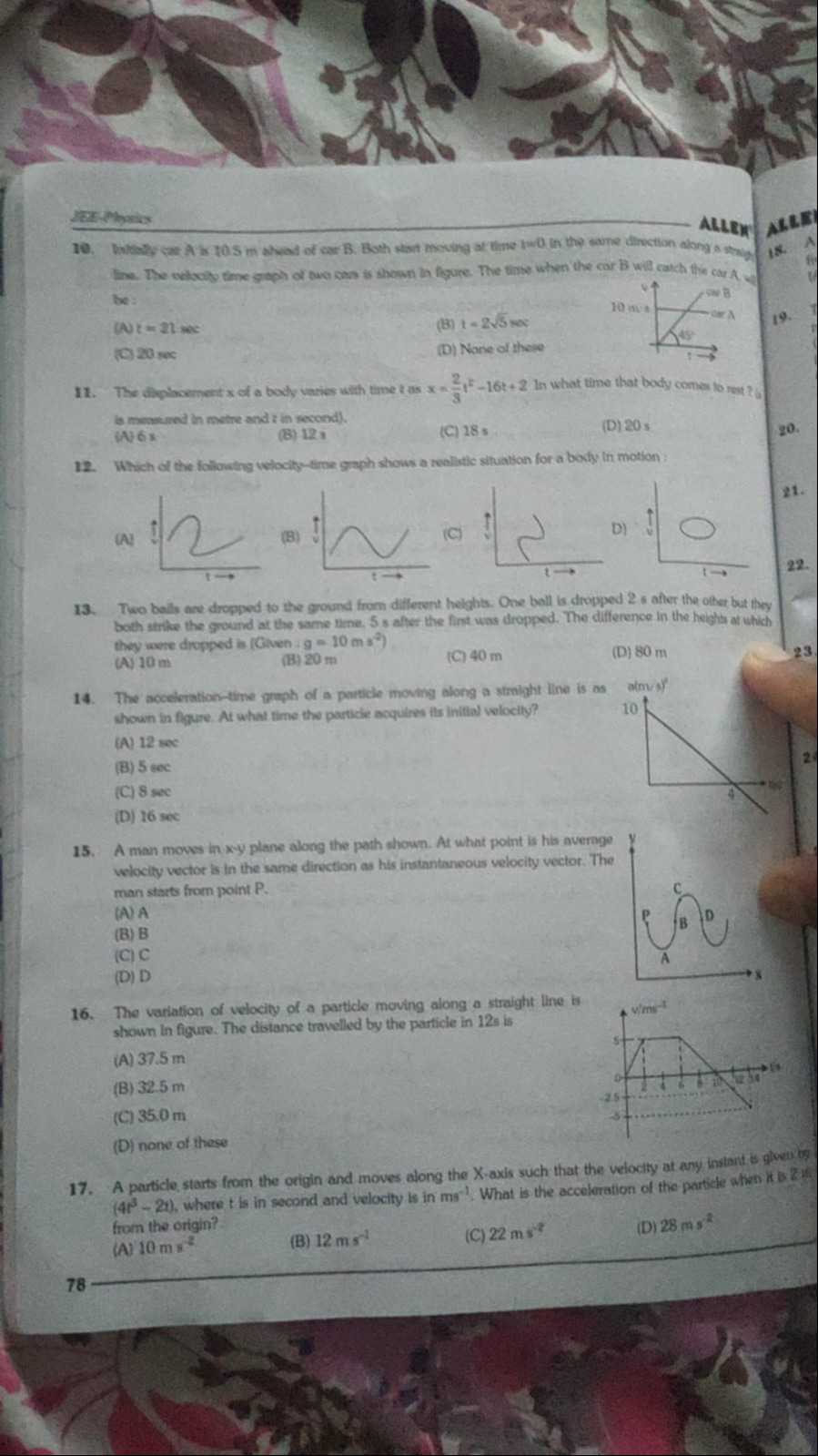 Visual representation for Physics