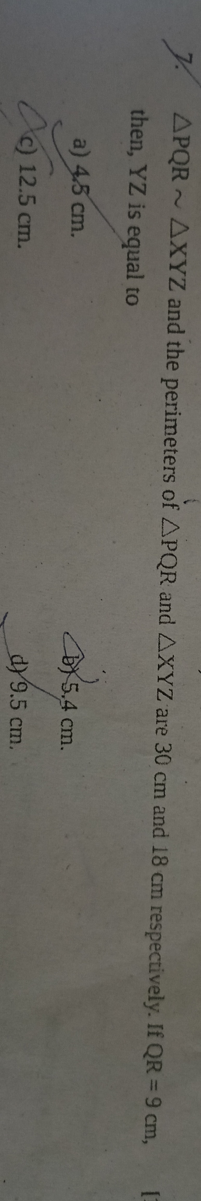 Visual representation for Mathematics