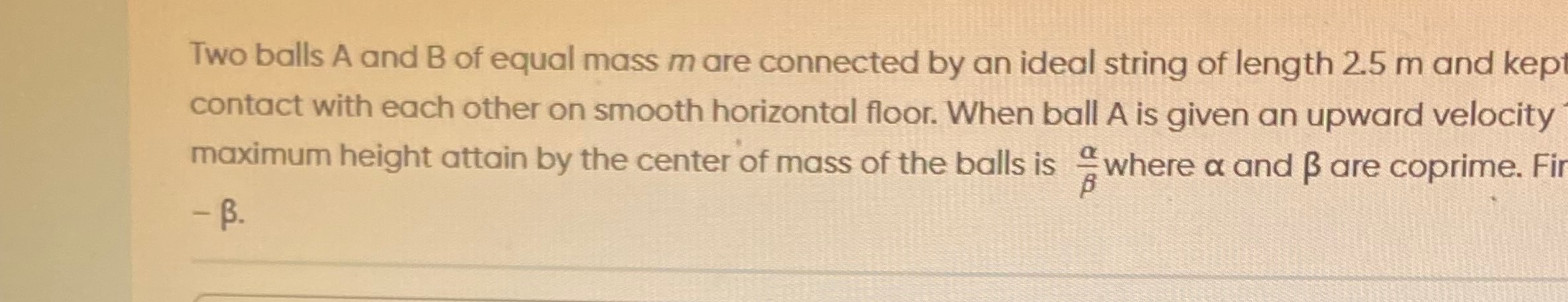 Visual representation for Physics