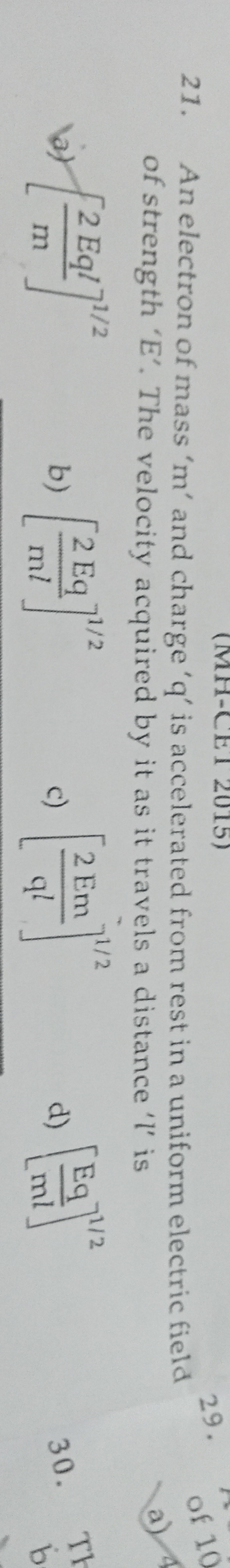 Visual representation for Physics