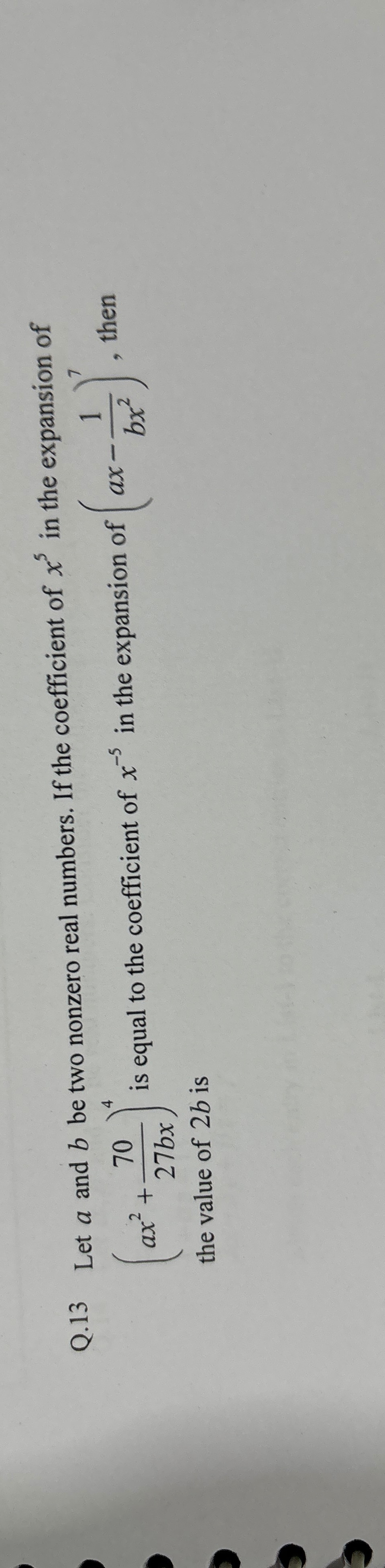 Visual representation for Mathematics