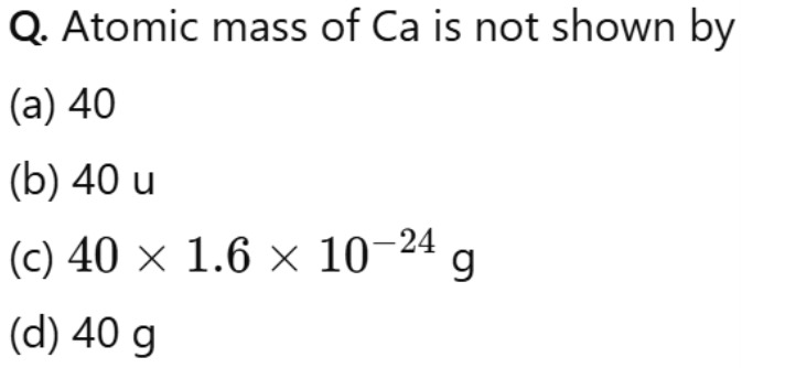 Visual representation for Chemistry