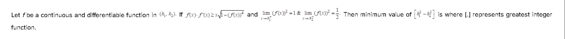 Visual representation for Calculus
