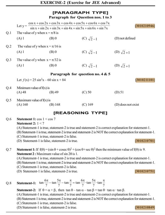 Visual representation for Mathematics