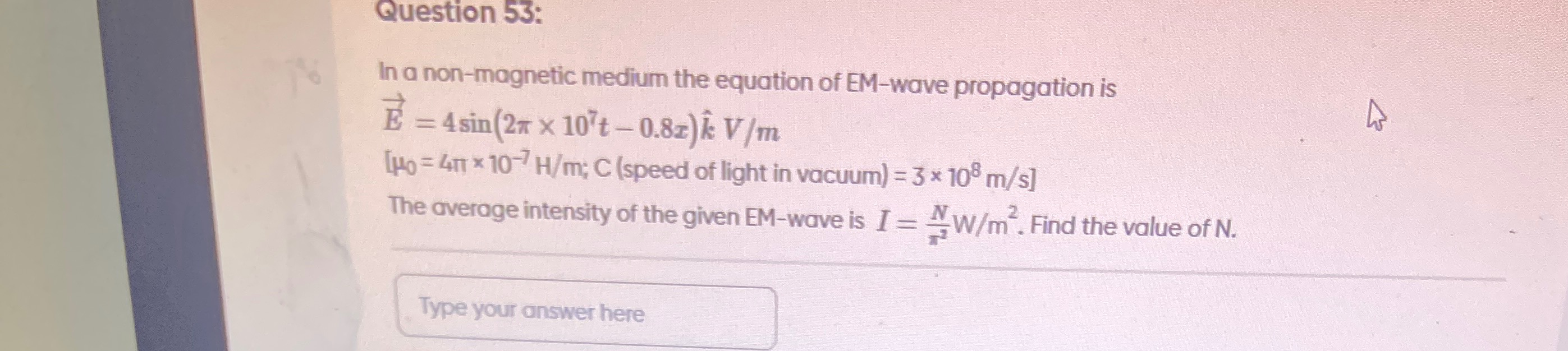 Visual representation for Physics