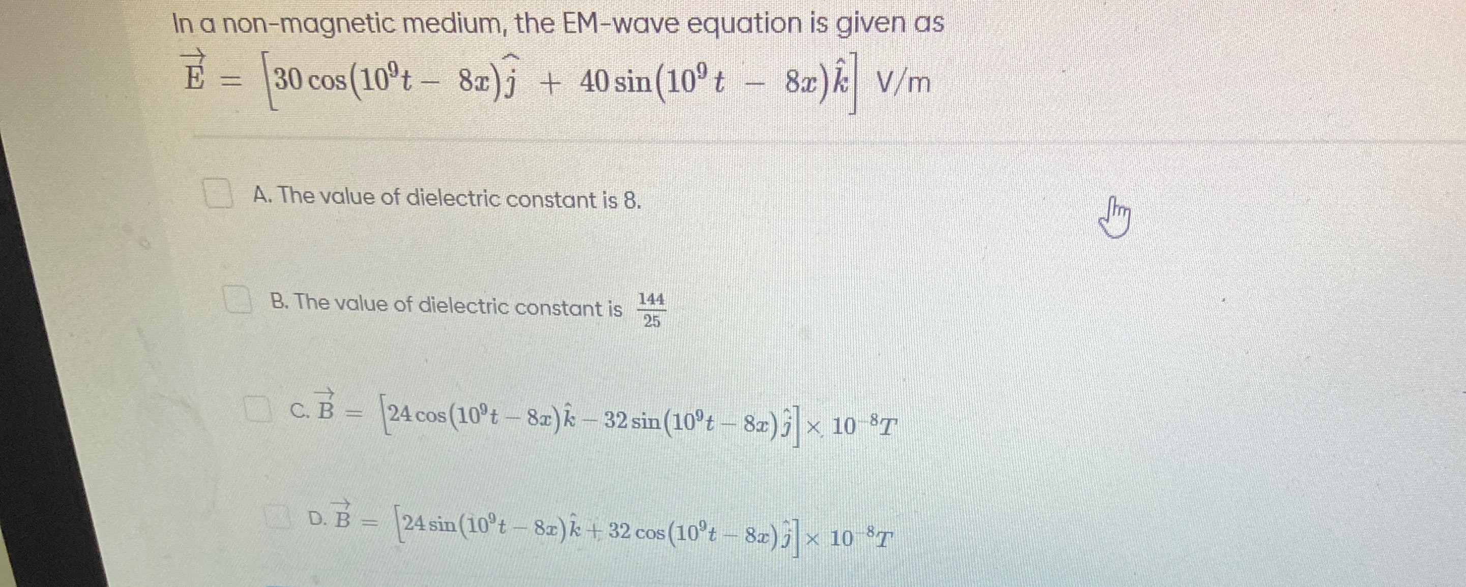 Visual representation for Physics