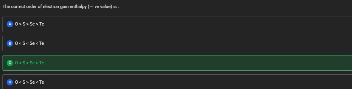 Visual representation for Chemistry