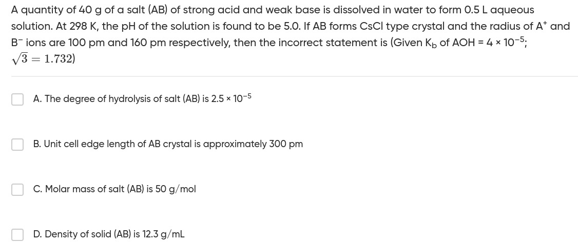 Visual representation for Chemistry