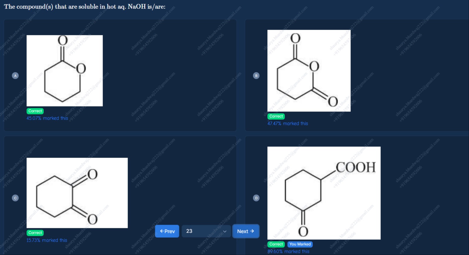 Visual representation for organic chemistry
