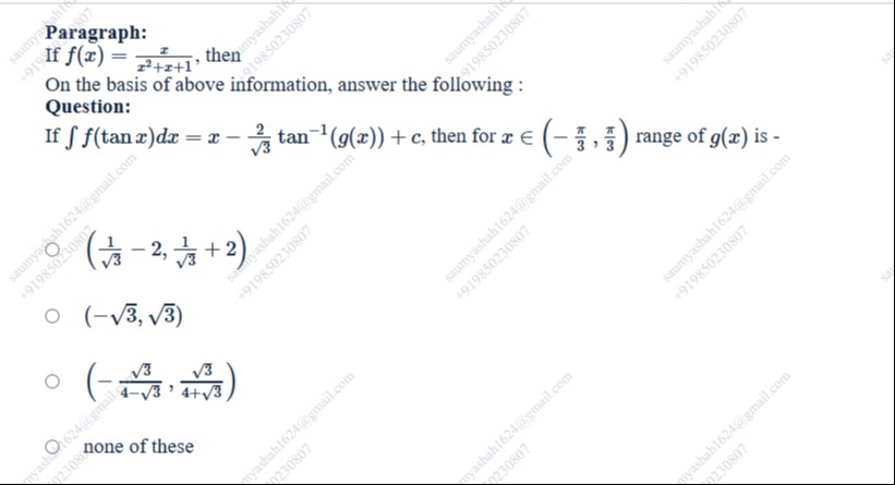 Visual representation for calculus