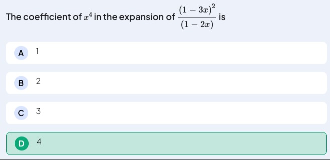 Visual representation for Mathematics