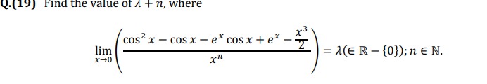 Visual representation for calculus