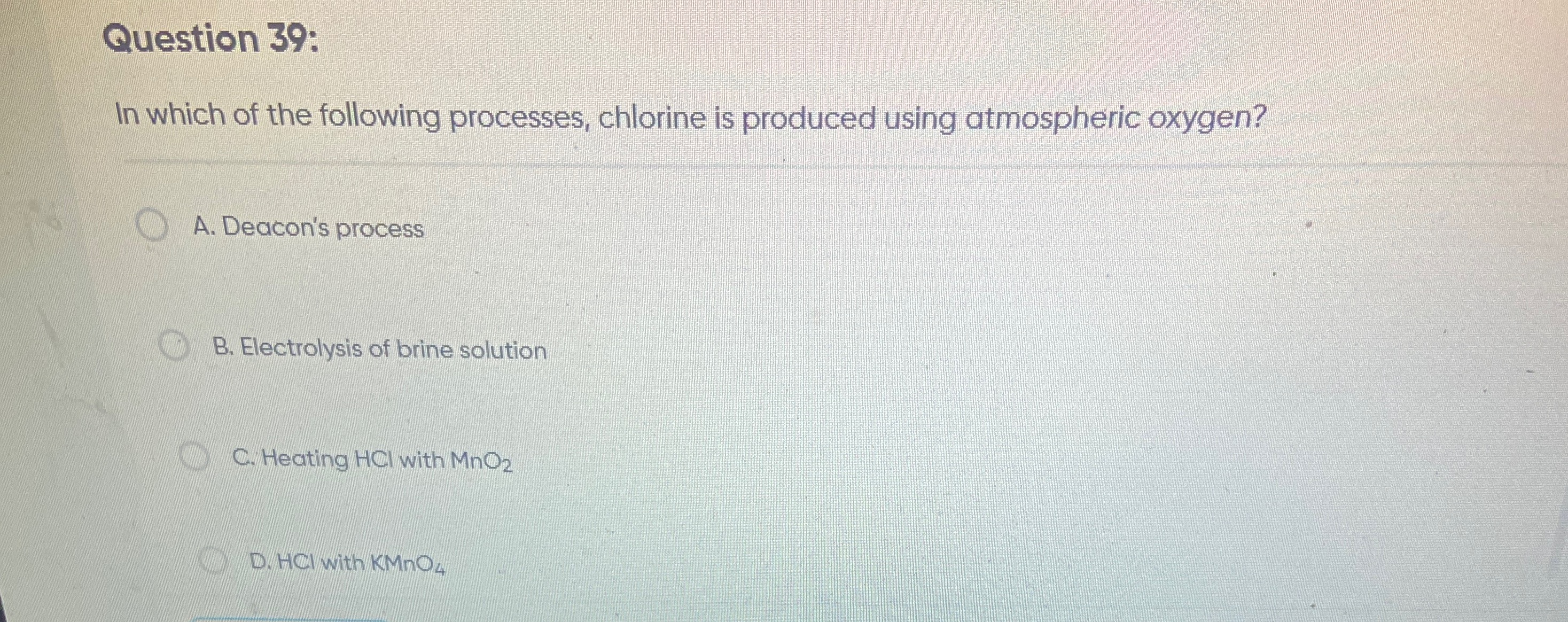 Visual representation for Chemistry