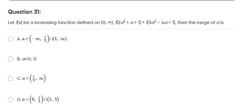 Visual representation for Mathematics