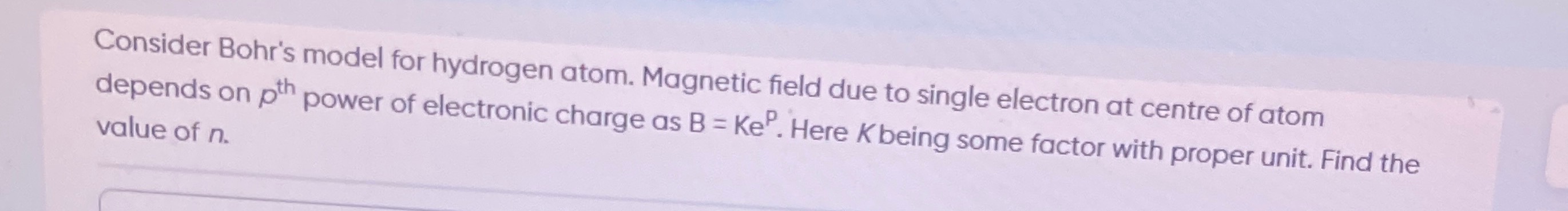 Visual representation for Physics