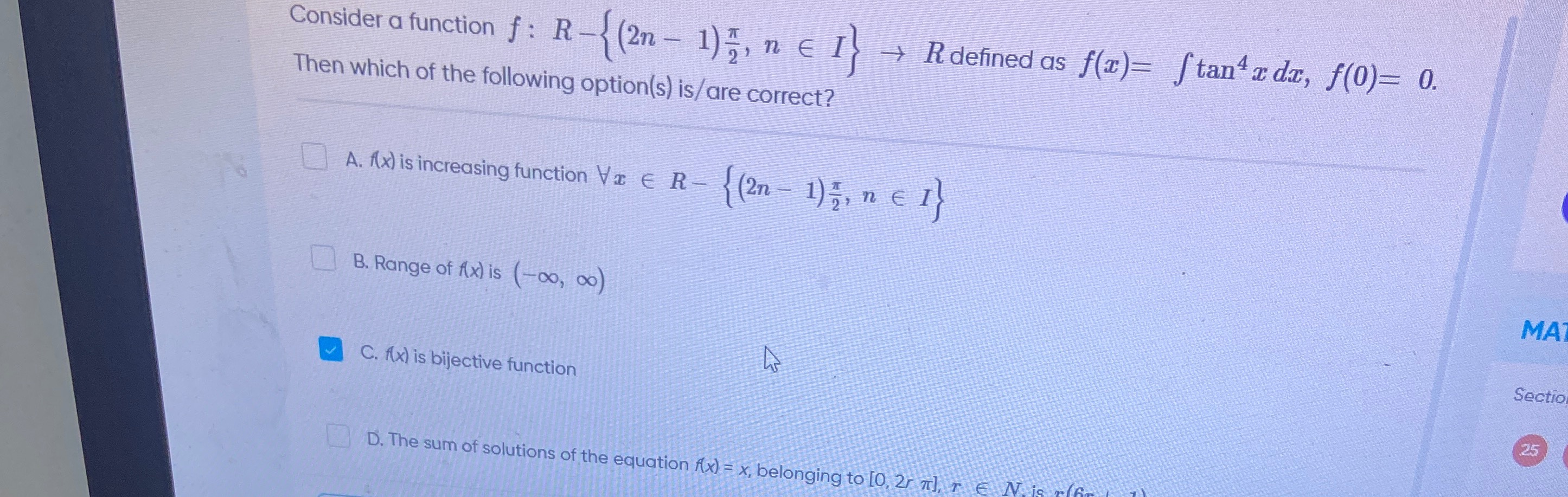 Visual representation for Mathematics