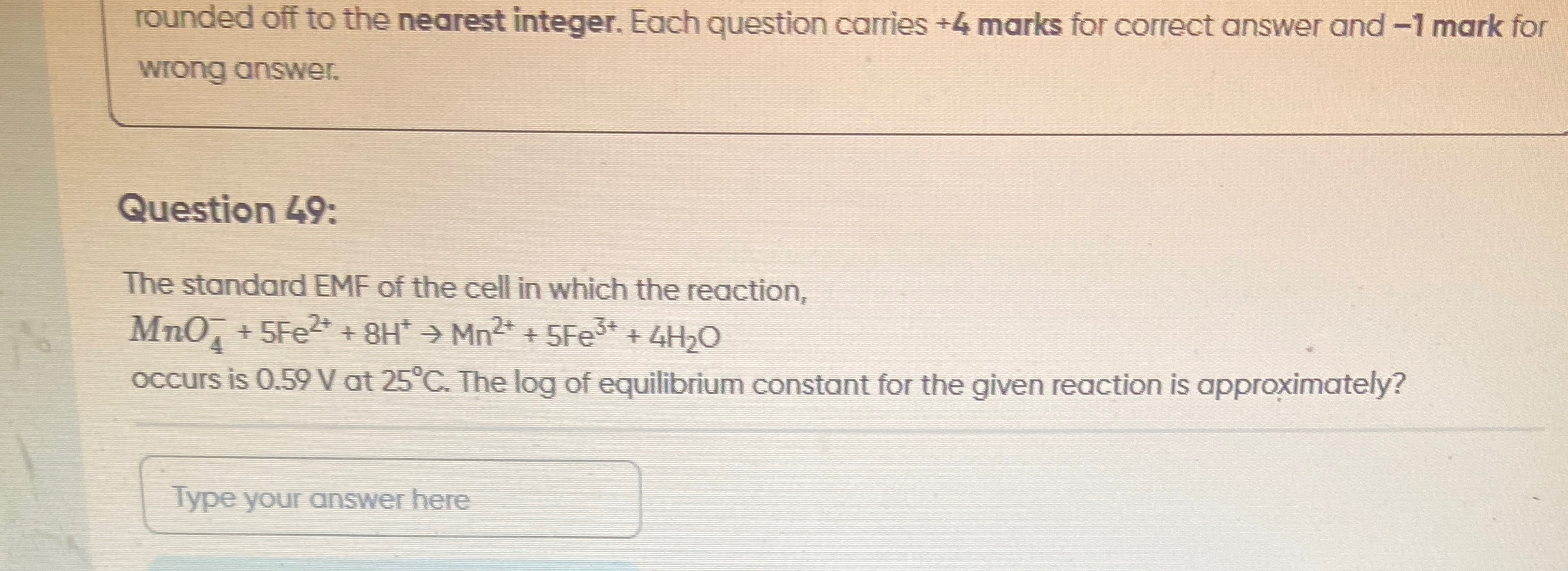 Visual representation for Chemistry