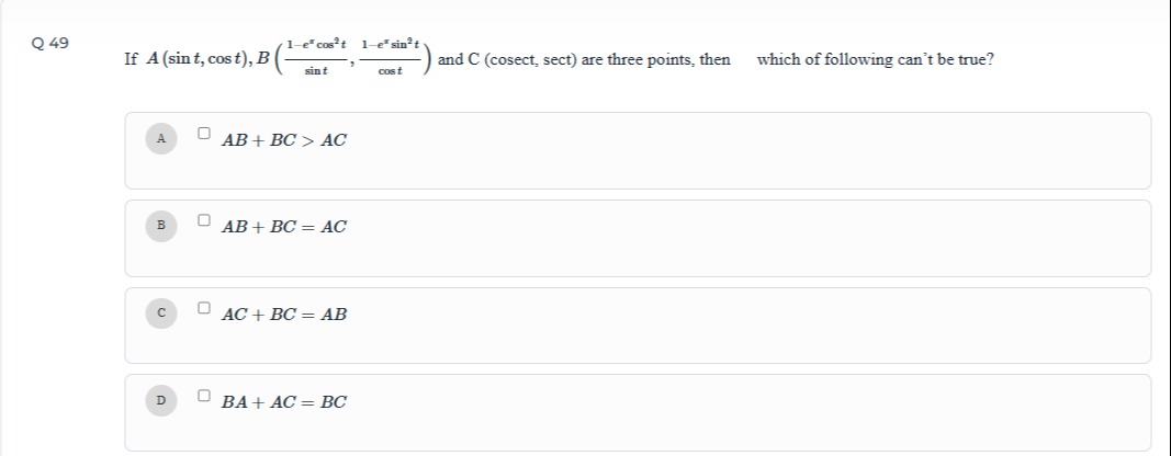 Visual representation for Mathematics