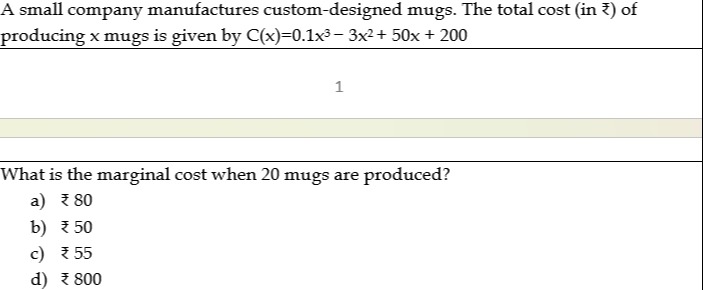 Visual representation for Mathematics