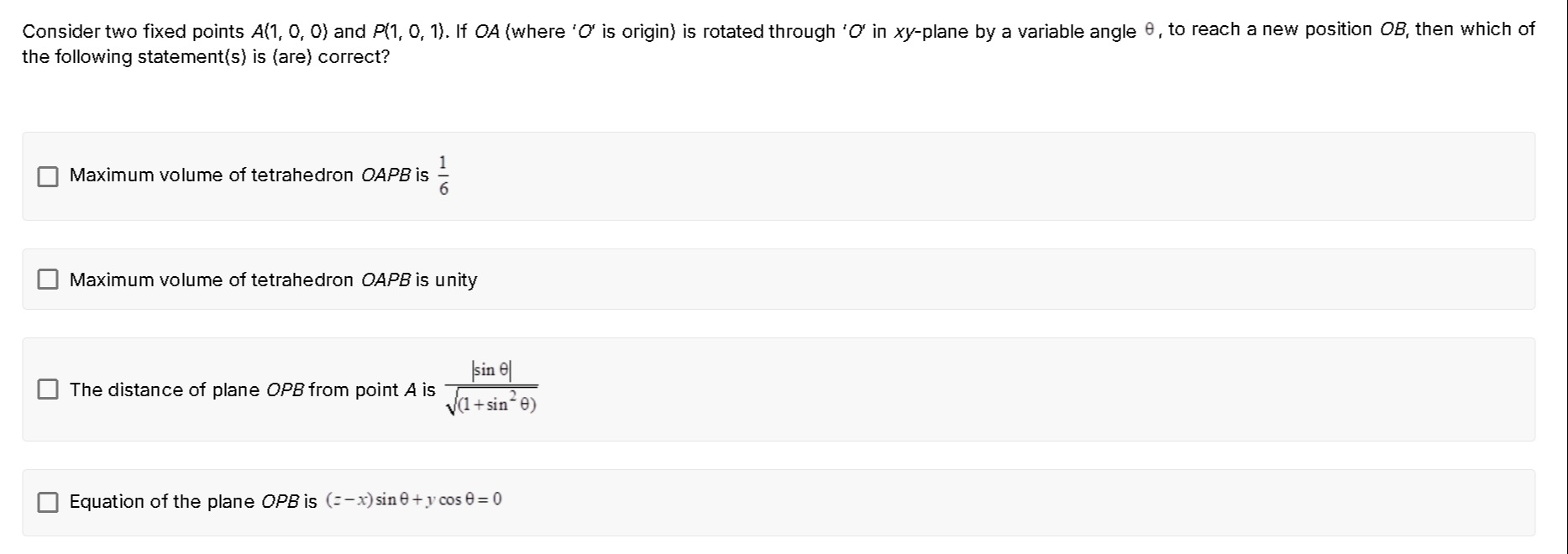 Visual representation for Mathematics