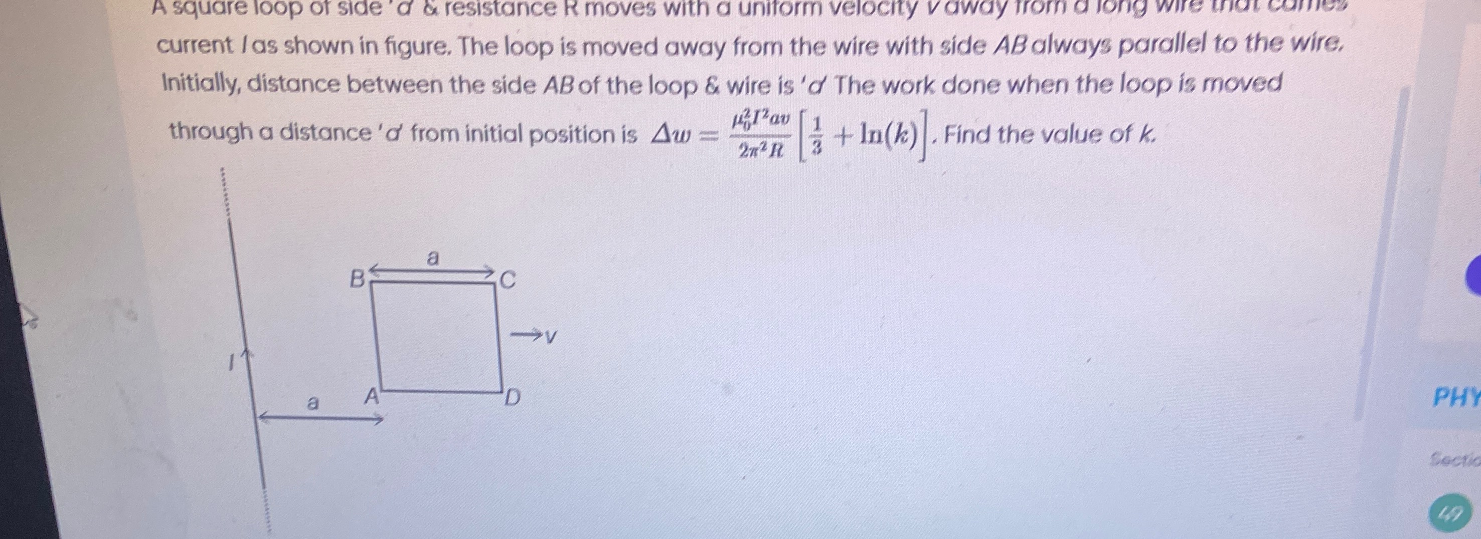 Visual representation for Physics