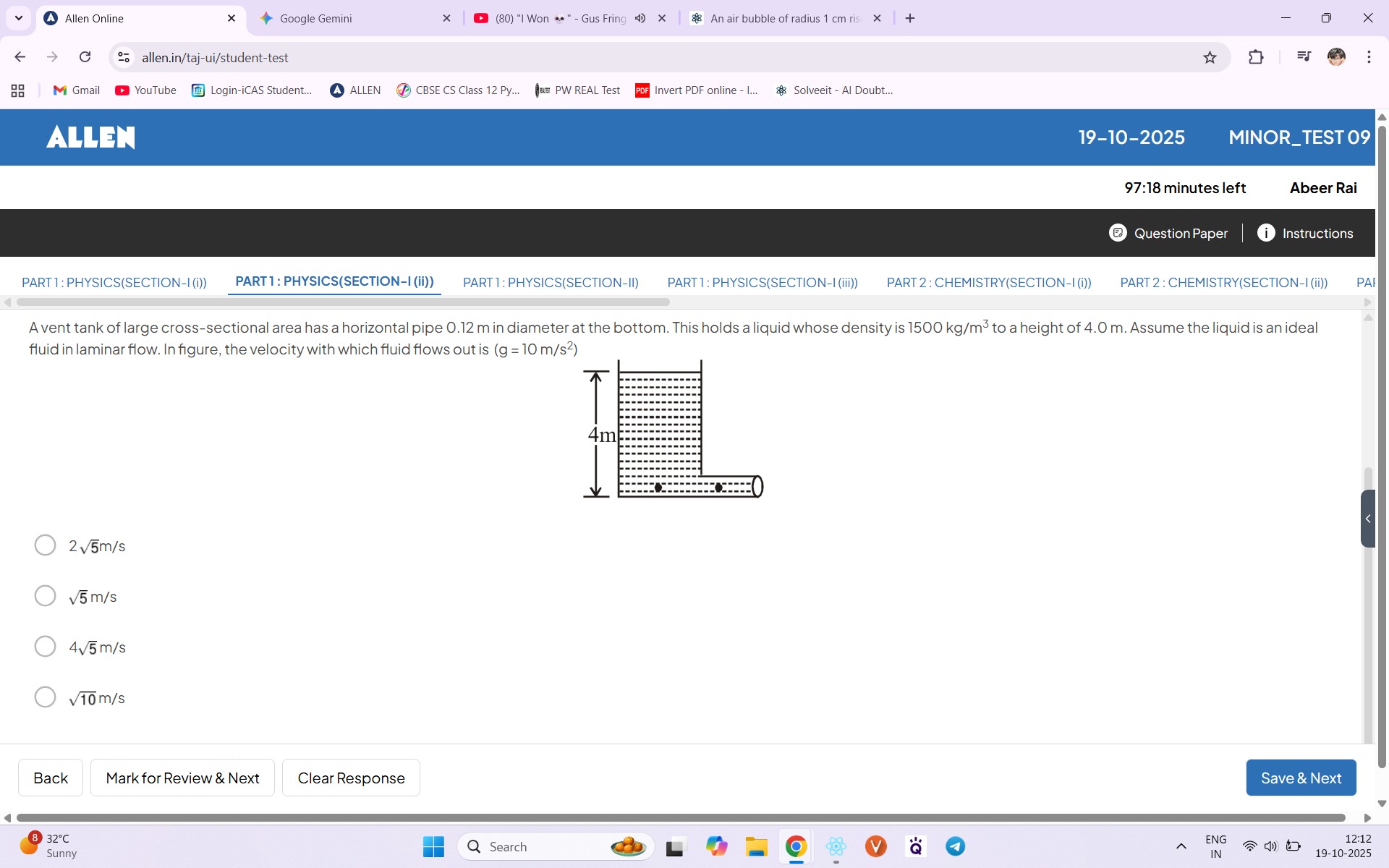 Visual representation for Physics