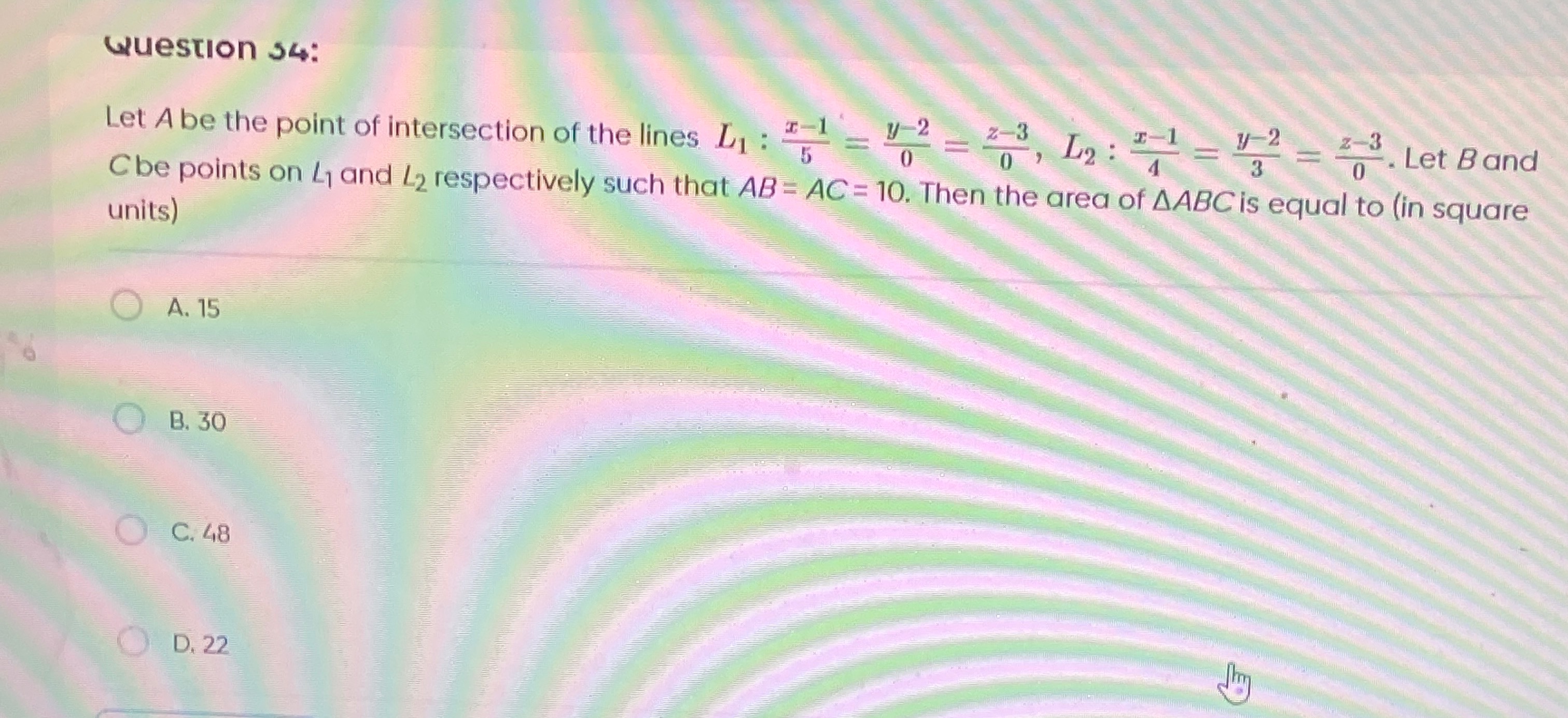Visual representation for Mathematics