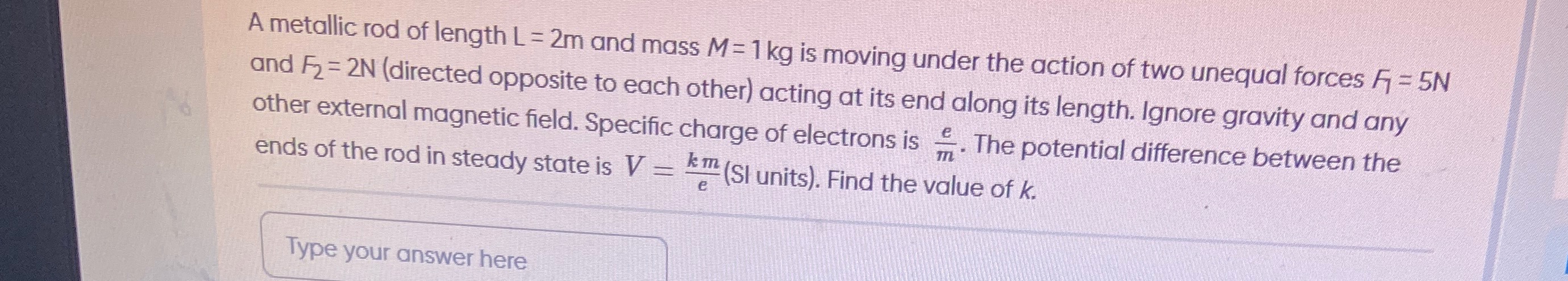 Visual representation for Physics