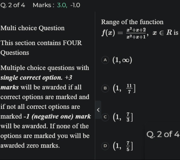 Visual representation for Mathematics