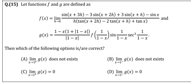 Visual representation for calculus