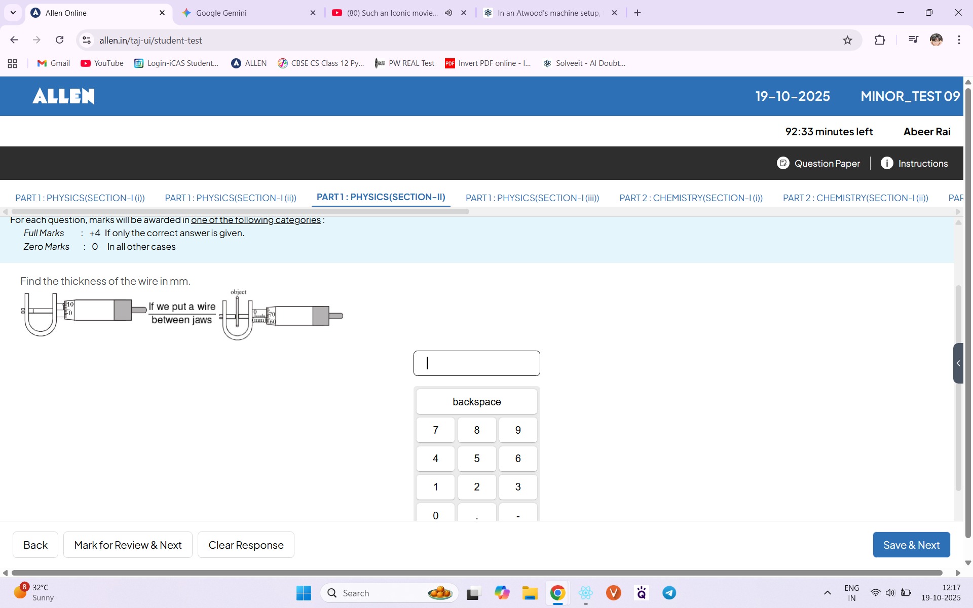 Visual representation for Physics