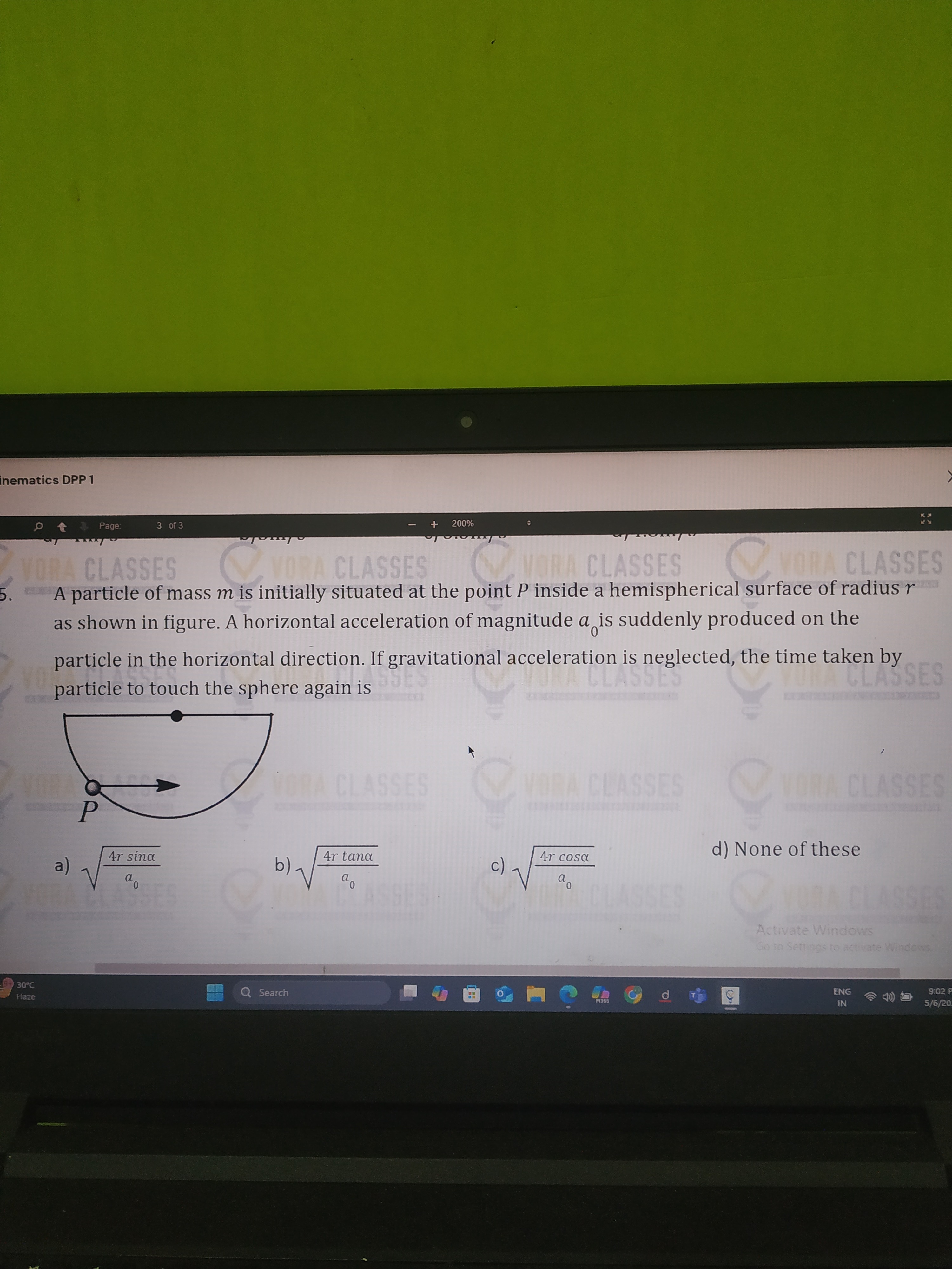 Visual representation for Physics