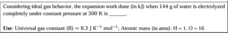 Visual representation for Physical Chemistry
