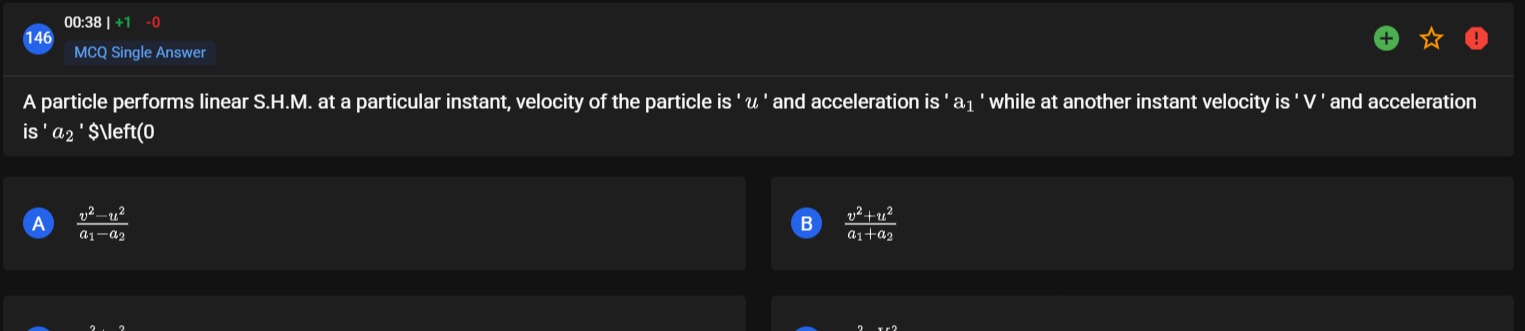 Visual representation for Physics