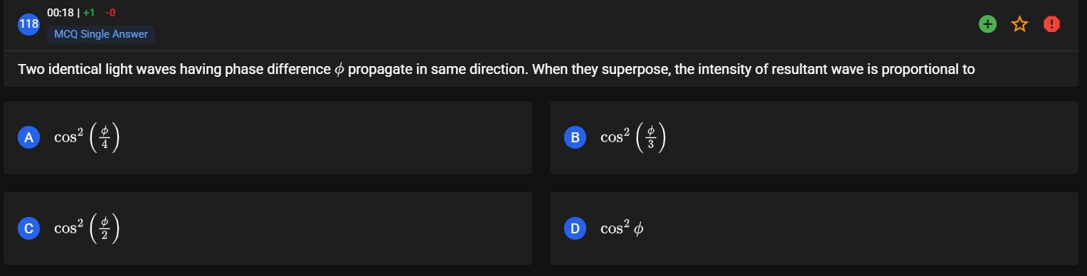 Visual representation for PHYSICS