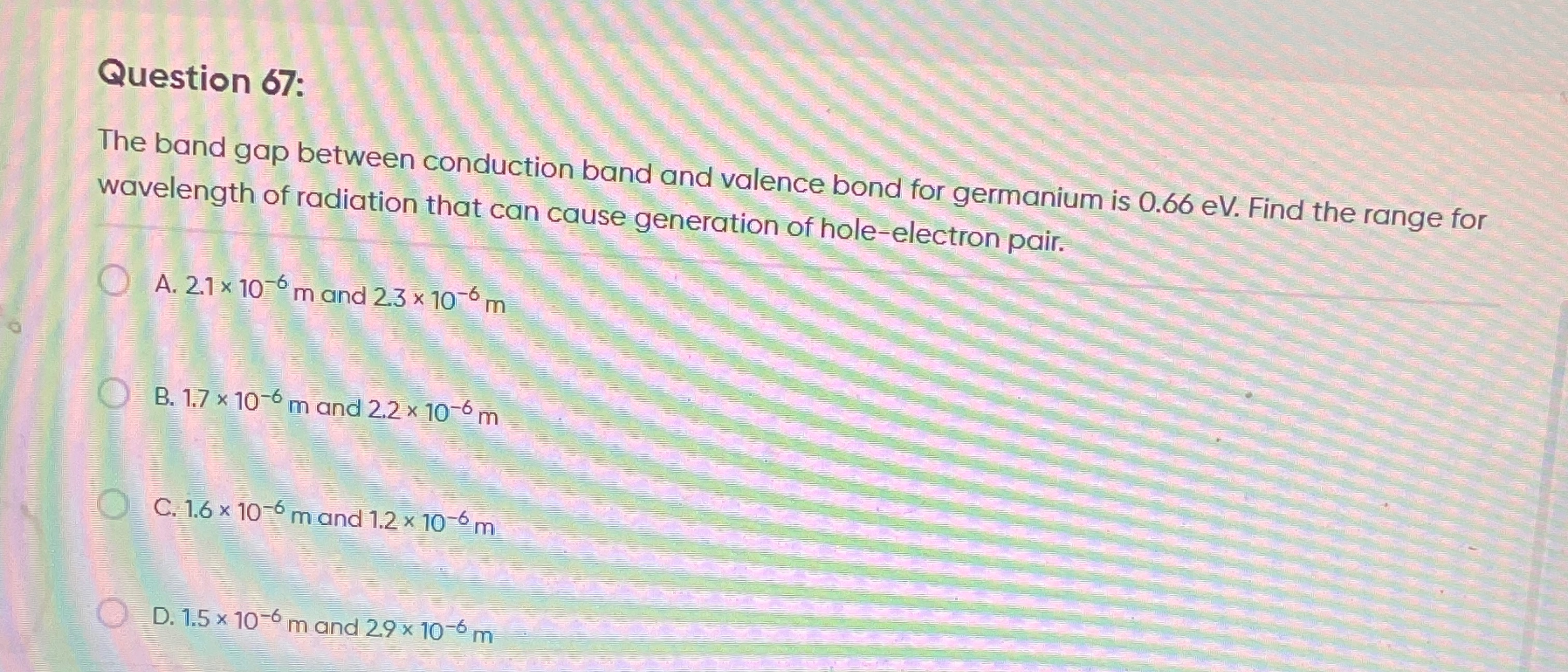 Visual representation for Physics