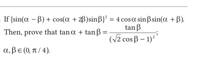 Visual representation for Mathematics