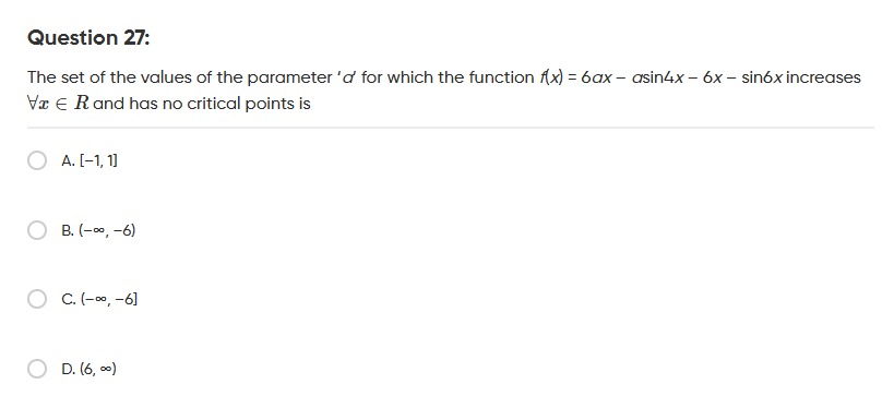 Visual representation for Calculus