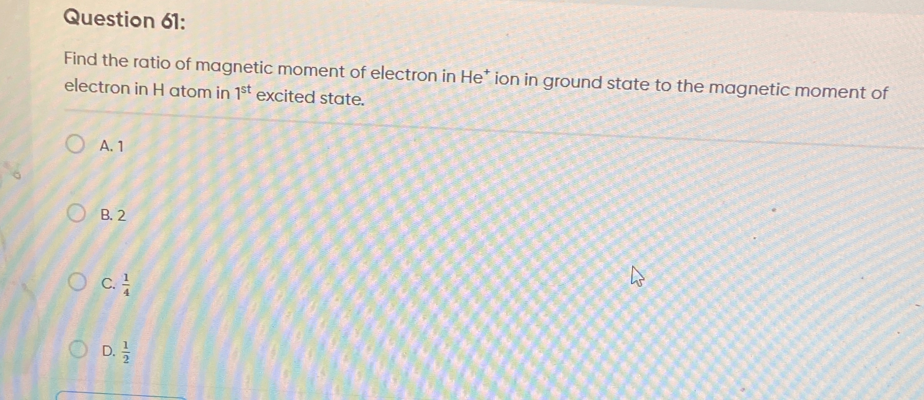 Visual representation for Physics
