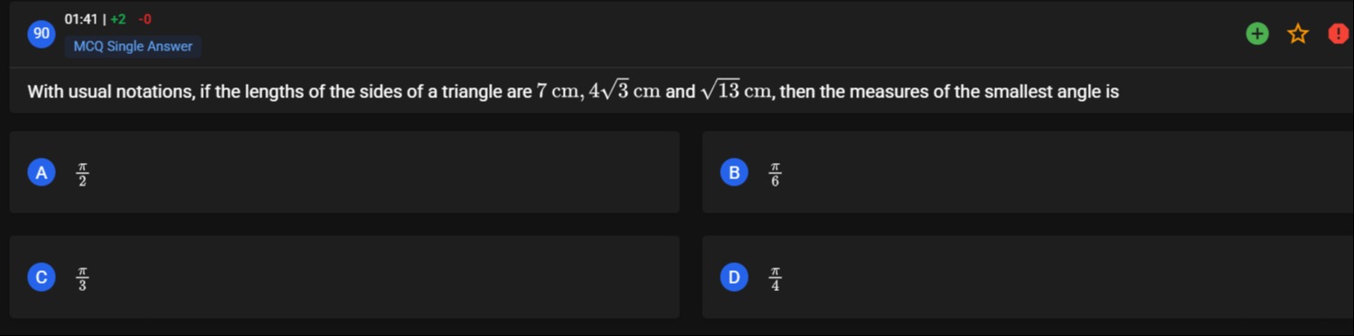 Visual representation for Mathematics