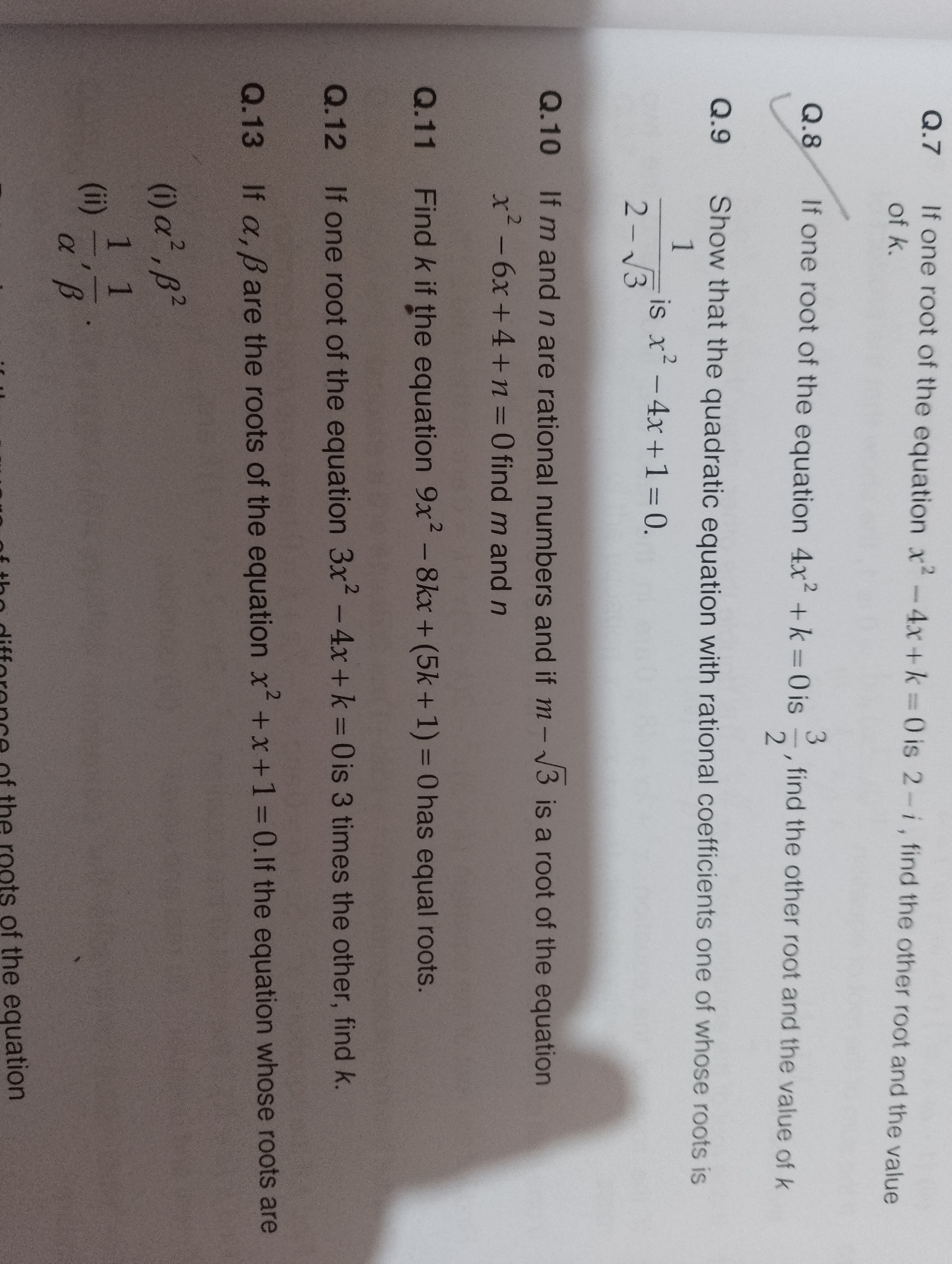 Visual representation for Mathematics