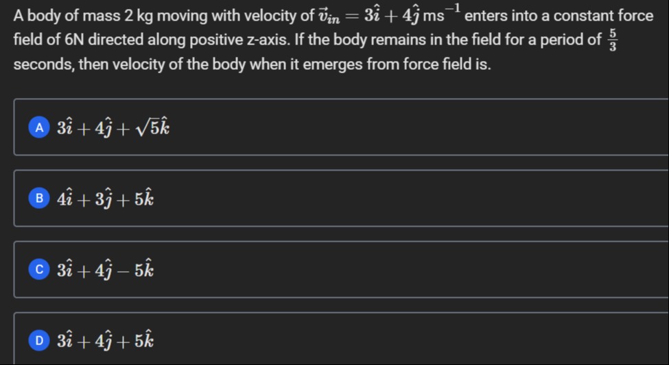 Visual representation for Physics